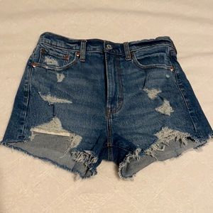 Abercrombie Mom Shorts High Rise